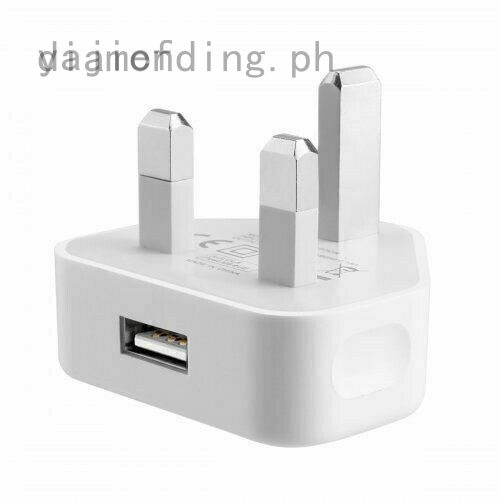 Ổ Cắm Sạc 3 Chấu Uk 1 / 2 / 3 / 4 Cổng Usb Cho Điện Thoại / Máy Tính Bảng