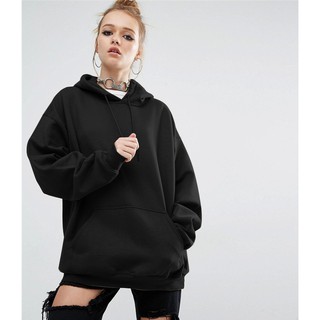 ÁO HOODIE- ÁO NỈ ĐEN TRƠN