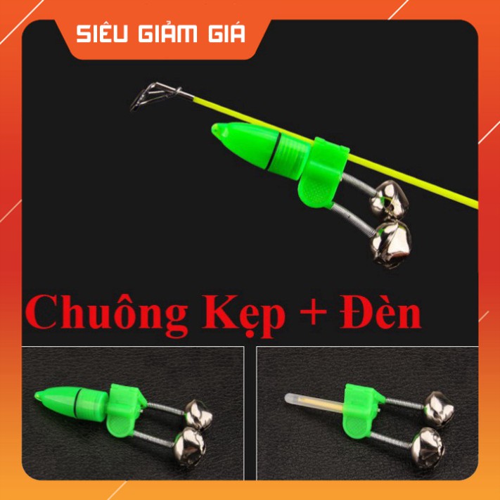 [Combo] [Combo] Chuông báo cá chuông câu cá Đèn ngắn chuông cá  [Giá rẻ] [Giá rẻ]