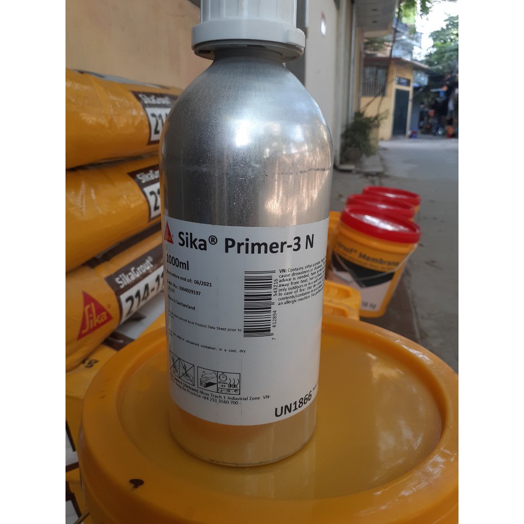 [Hàng đặt trước ] SIKA PRIMER 3N CHẤT QUÉT LÓT CHO CÁC DÒNG TRÁM KHE