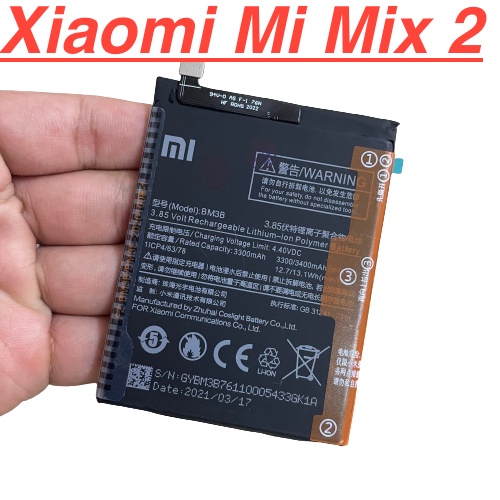 ✅ Pin Zin Chính Hãng Xiaomi Mi Mix 2 Mã BM3B Dung Lượng 3400mah Battery Linh Kiện Thay Thế