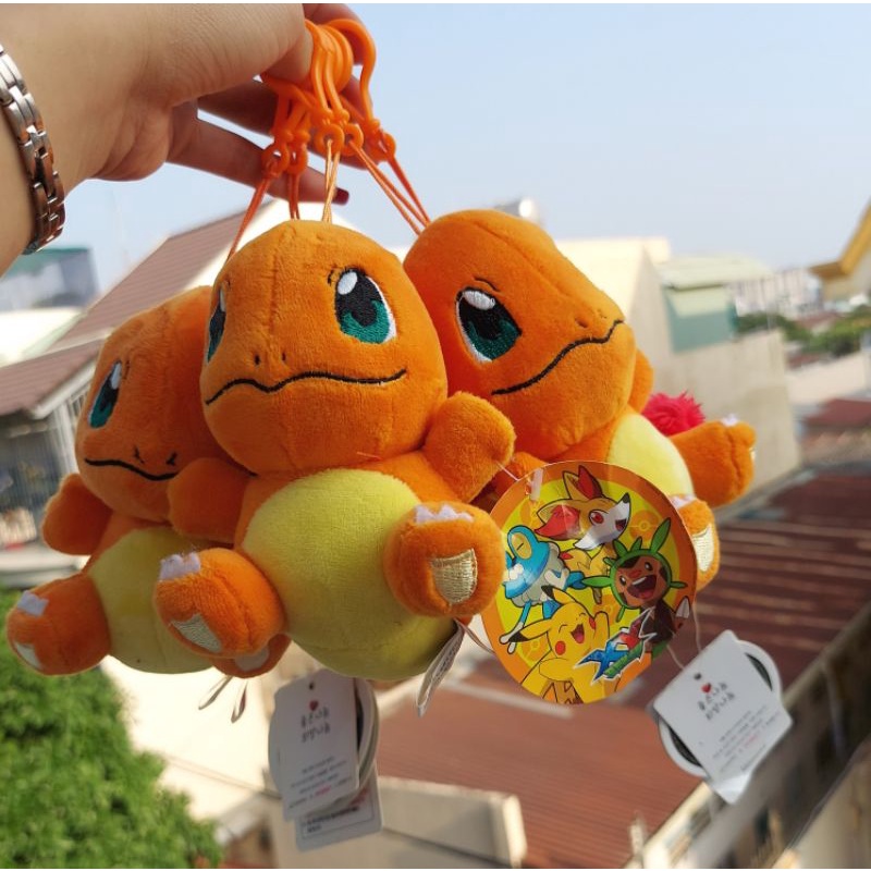 Gấu bông nhân vật Khủng Long Charmander/ Hitokage Pokémon siêu cháy