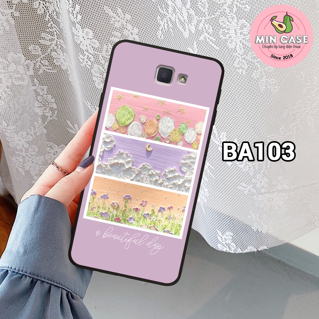 Ốp lưng SAMSUNG J5 PRIME/ J7 PRIME/ J4 PLUS/ J4 PRIME/ J4 CORE - Ốp lưng Samsung in hình hoa xinh xắn, vintage