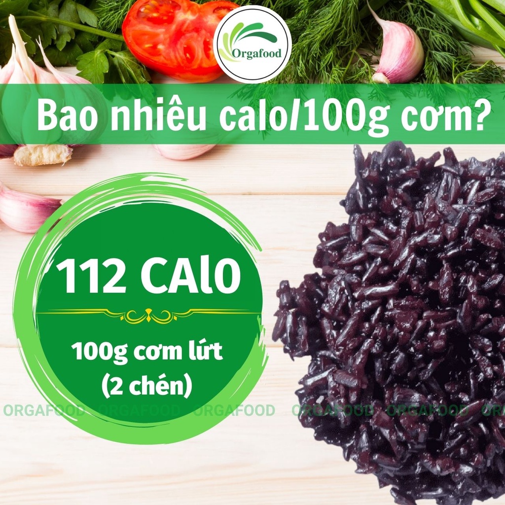 Gạo lứt đen dẻo hữu cơ Befresco 1kg, gạo lức ăn kiêng giảm cân, eatclean không cần ngâm