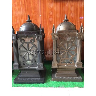 Đèn trụ cổng Nhôm Đúc D250