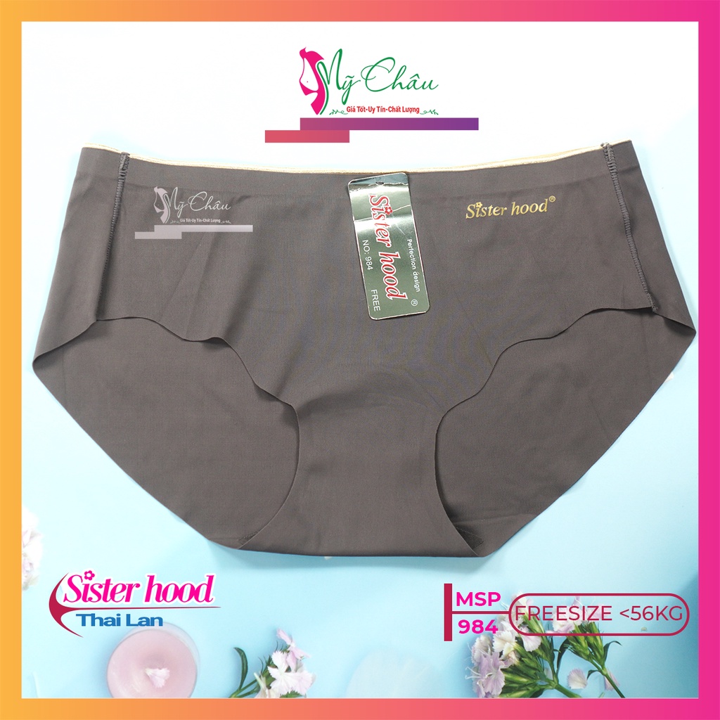 Quần lót nữ đúc su không đường may cao cấp, chíp su đúc Thái Lan không viền, sisterhood 984, mỹ châu | BigBuy360 - bigbuy360.vn