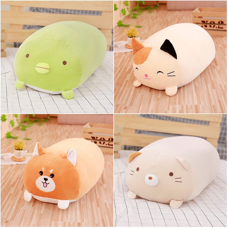 Búp bê nhồi bông hình con vật dễ thương xinh xắn
