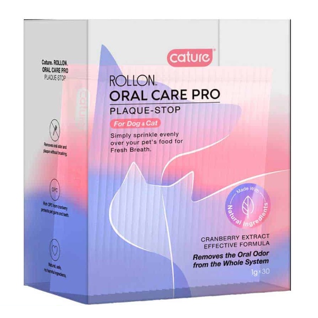 Trị mảng bám răng cho chó mèo Cature (10 tuýp)