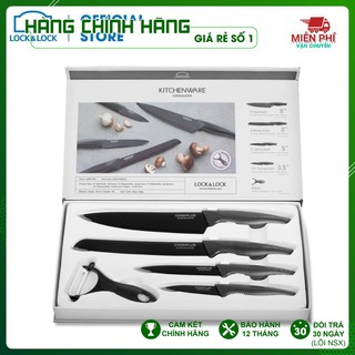 Bộ dao nhà bếp 5 món cao cấp Lock & Lock
