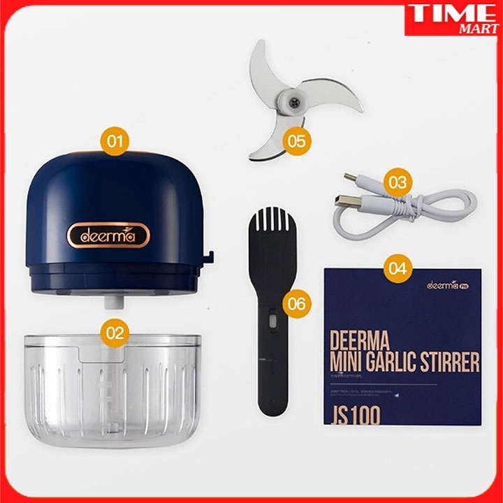 Máy xay nghiền mini đa năng không dây Xiaomi Deerma JS100/ JS200 multi function mini [TIME_MART]