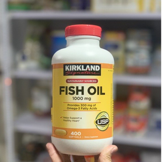 Viên Uống Fish Oil Dầu Cá Kirkland 400 Viên | BigBuy360 - bigbuy360.vn