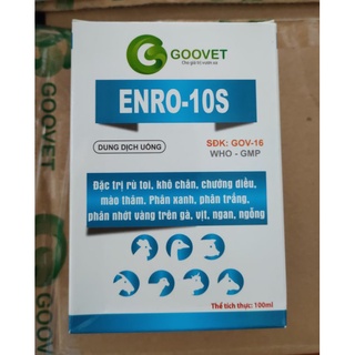 Đặc trị gà toi  rù ENRO _10S