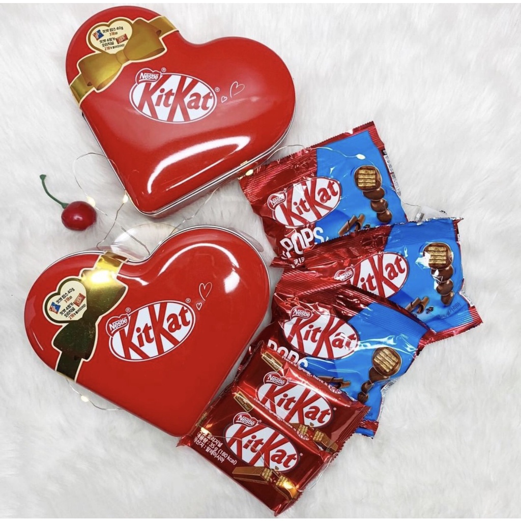 [Phiên bản giới hạn] Quà tặng Valentine Socola KitKat trái tim