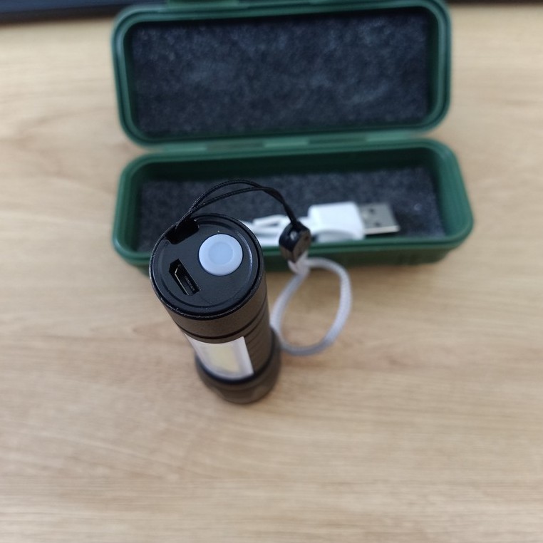 Đèn Pin Mini Siêu Sáng Police Cao Cấp Có Zoom | Đèn Pin Mini Led Siêu Sáng Chống Nước Giá R