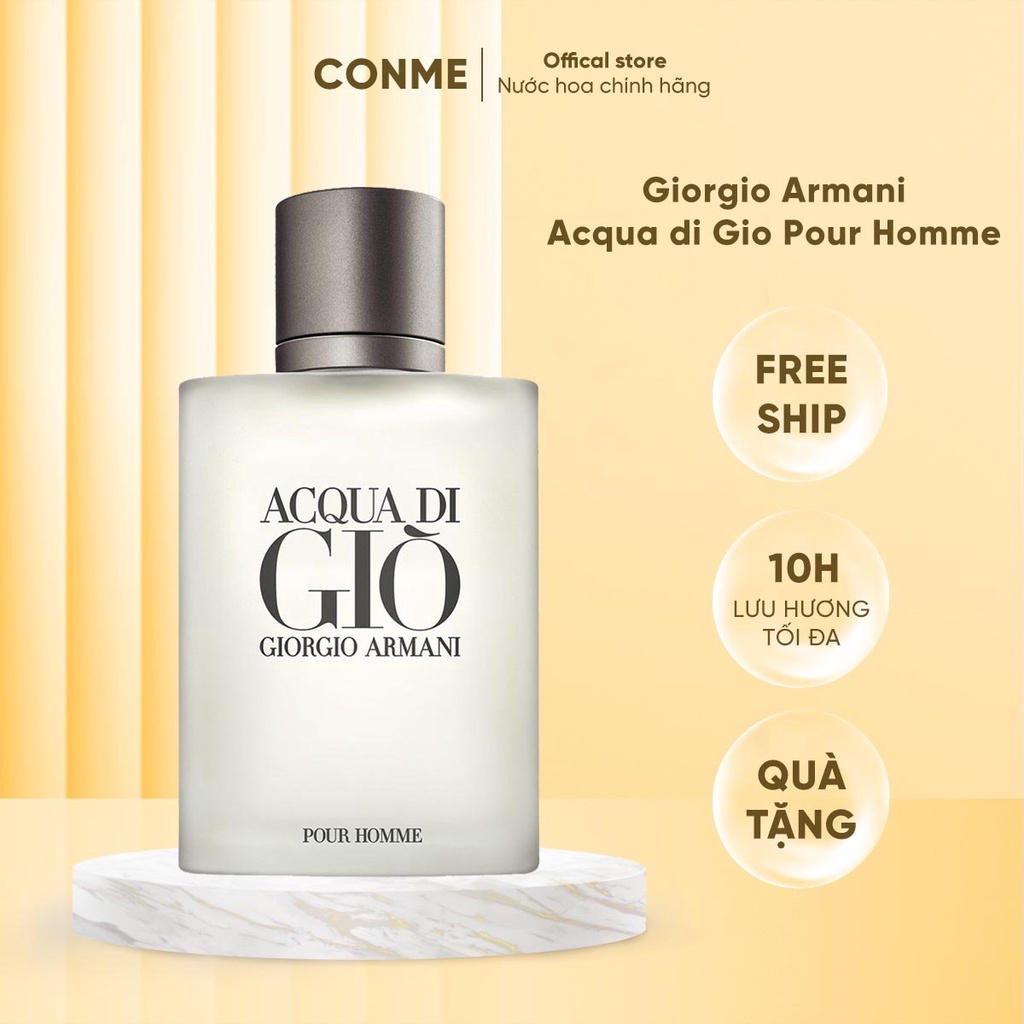 Nước hoa nam AQuaDi Giò trắng 100ml thơm lâu giá rẻ chính hãng
