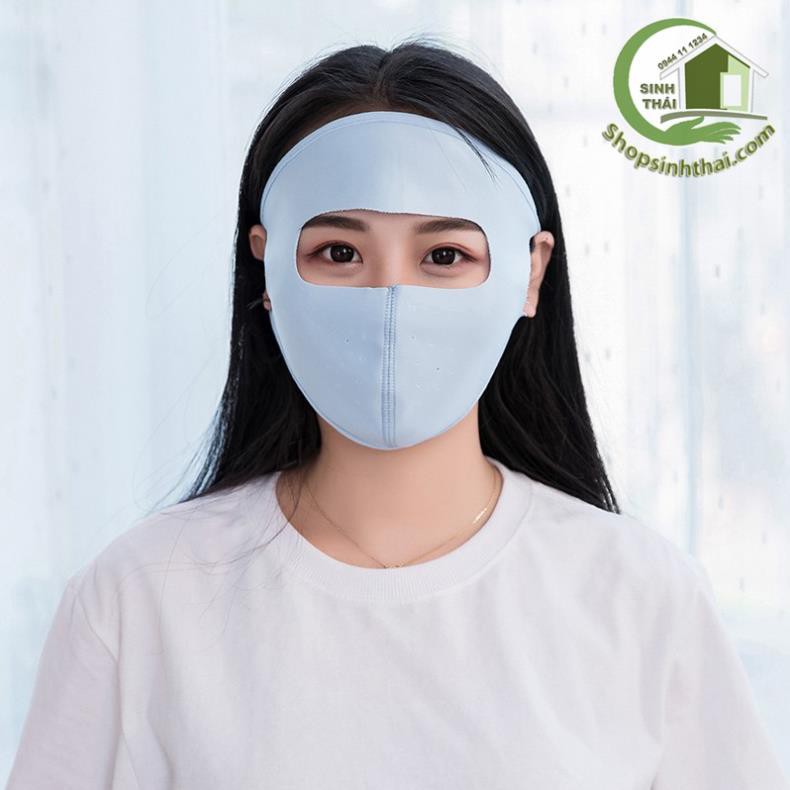 Khẩu trang che kín mặt mẫu mới - chống tia UV - giao màu ngẫu nhiên | BigBuy360 - bigbuy360.vn