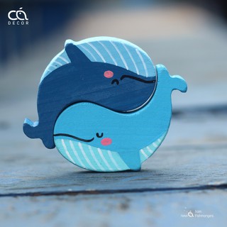 MÓC KHOÁ CÁ GỖ HANDMADE