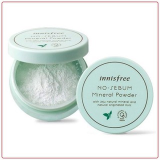 PHẤN PHỦ BỘT KIỀM DẦU Không Màu Innisfree No-Sebum Mineral Powder 5gr