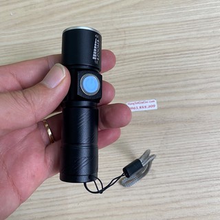 Đèn pin siêu sáng mini bỏ túi Ultrafire X305 nhỏ gọn, zoom xa gần, sạc USB (mã DP142)