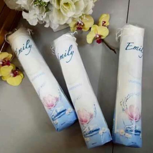 Bông tẩy trang EMILY Đức 120 miếng - Ipek_Shop