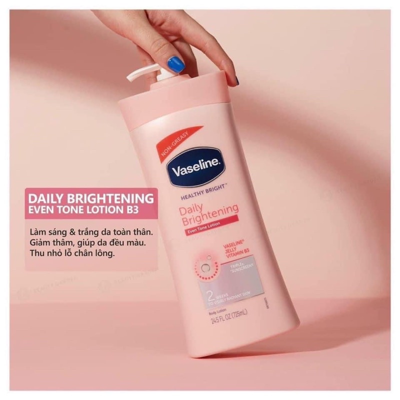 Dưỡng thể Vaseline 725ml