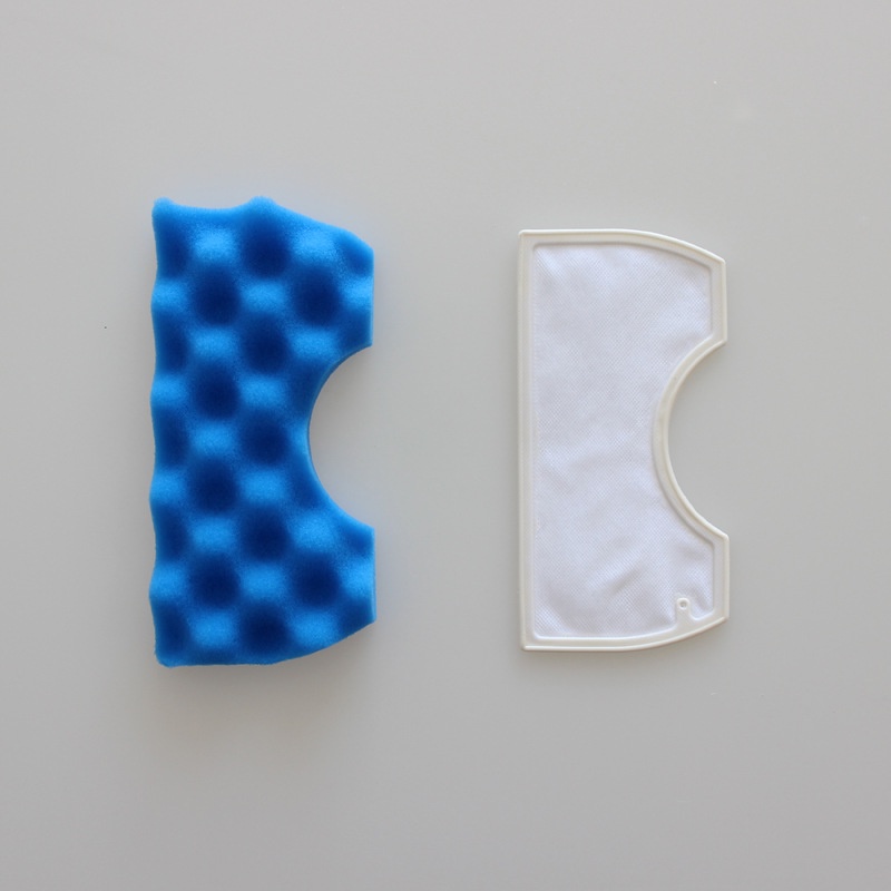 Bộ lọc bọt biển màu xanh 10 Bộ lọc gan bông trắng cho các bộ phận của máy hút bụi dòng DJ97-01040C