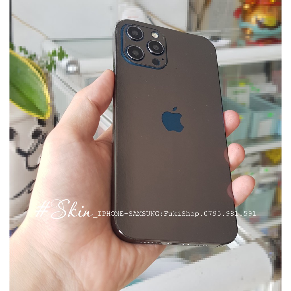 [IPHONE]Tấm Dán Skin mặt sau CHROME BÓNG FULL VIỀN Cho 5 6 7 8 6plus 7plus 8plus X XS XR XSMAX 11 PRO MAX