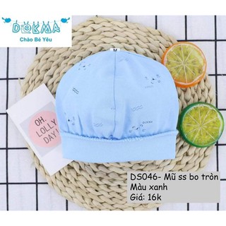 [DOKMA] Mũ sơ sinh bo tròn Dokma