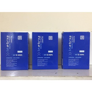 THUỐC DUỖI TÓC TƠ MẢNH KHÔNG CẦN KẸP NHIỆT INEBRYA ITALY KIT 3