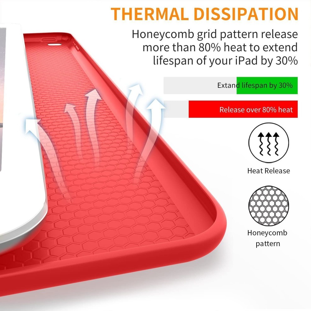 Ốp Máy Tính Bảng TPU Silicon Từ Tính Cho iPad 9.7 10.2 2017 2018 Pro 11 2020 2021 iPad 10.5 10.9 Air 3 4 5