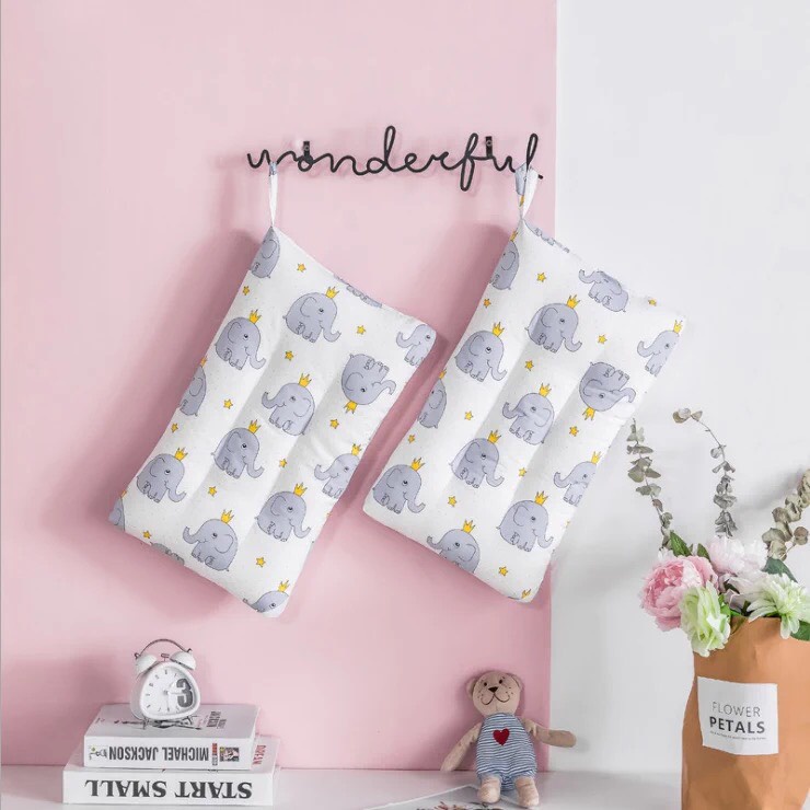 Gối Cho Bé  Gối Massage 3 Rãnh Organic Chống Mỏi Cho Bé Ngủ Ngon