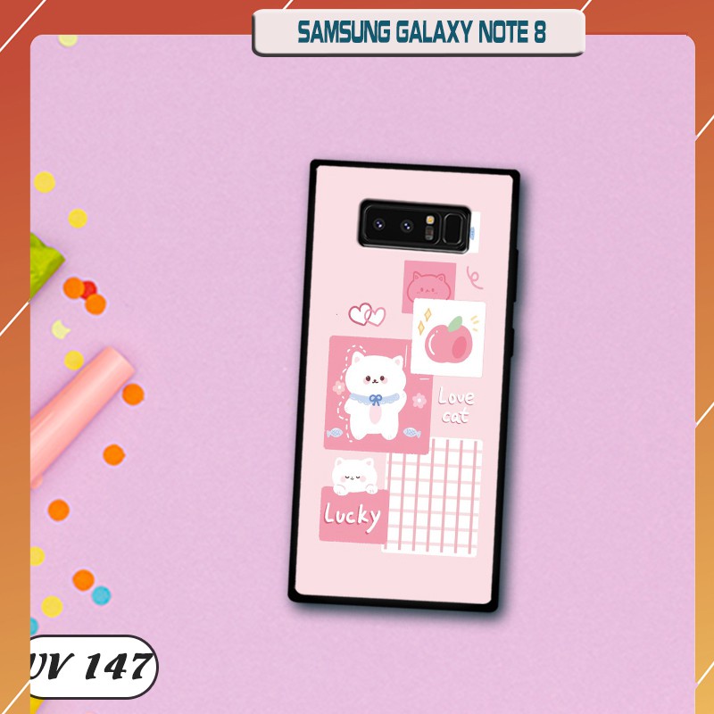 Ốp lưng Samsung Galaxy Note 8 lưng nhám viền dẻo