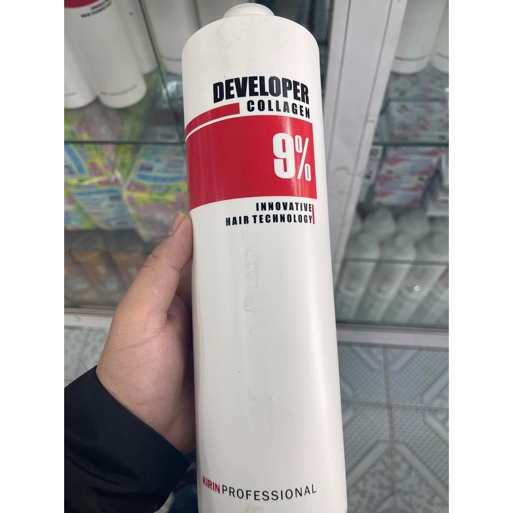Oxy Dung Dịch Trợ Nhuộm KIRIN 1000ml