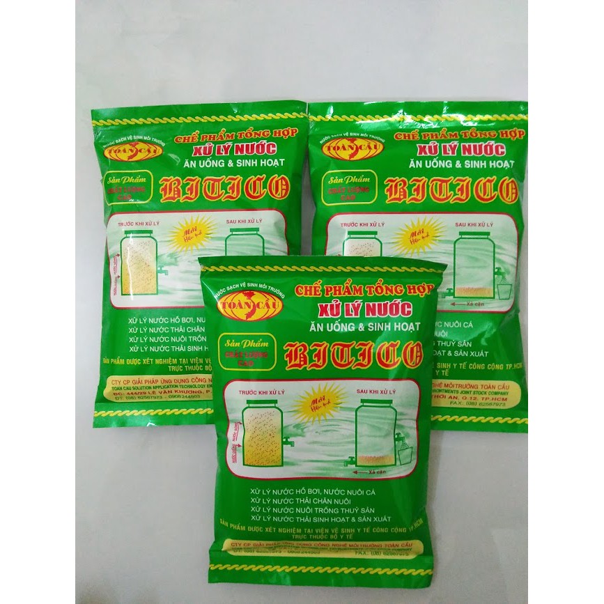 Chế phẩm xử lý nước thải và sinh hoạt, Men vi sinh khử phèn khử độc tố ao hồ hiệu quả