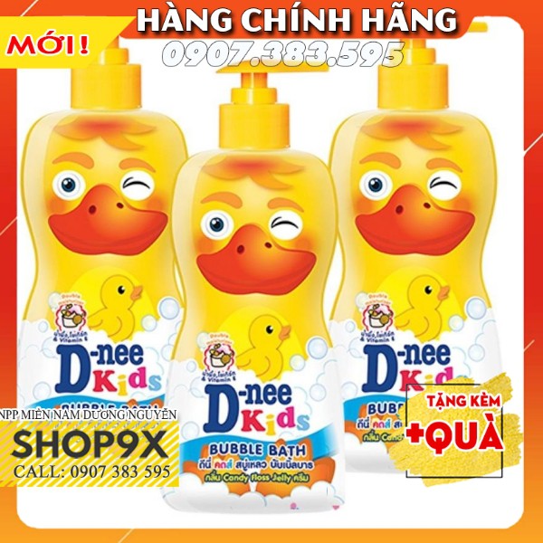 SỮA TẮM GỘI TRẺ EM DNEE KIDS 400ML CHAI TO