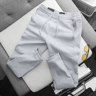 Quần Jogger Gray String Basic, Chất Vải Kaki Dày Dặn Cao Cấp, JG001862, SOMEHOW