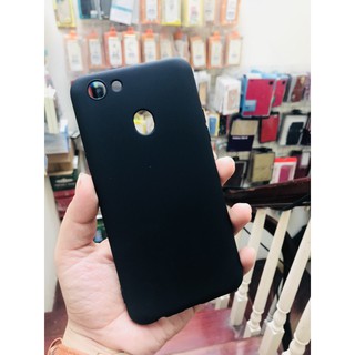 Ốp lưng silicon cho Oppo F5 dẻo đen cao cấp