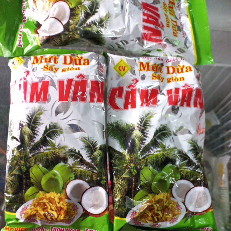 Mứt dừa khô Sấy giòn 250g