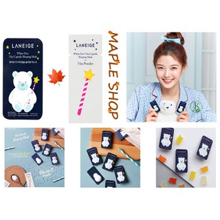 Mặt Nạ Ngủ Gấu Con Laneige White Dew Vita Capsule Sleeping Mask
