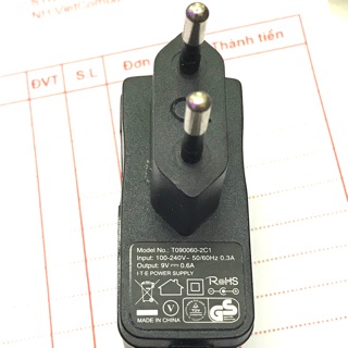 Nguồn 9v 0,6a tp link