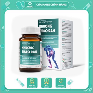 Xương khớp Khương Thảo Đan hộp 30 viên, hỗ trợ giảm đau và phục hồi sụn khớp