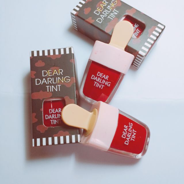 Son darling tint dạng que kem, son kem có full box