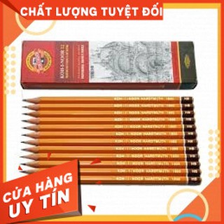 1 cây Bút chì Tiệp Khắc KOH 2B,4B,6B - Bút chì - Bút chì bấm - Ruột chì