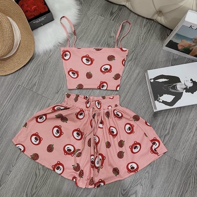 Set gân 3D mùa hè siêu cưng