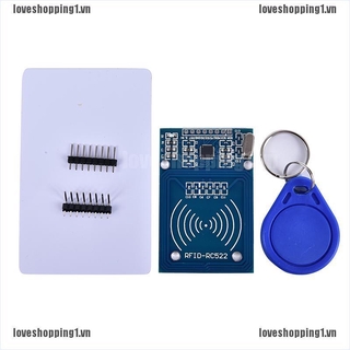 Mô-đun Cảm Biến Thẻ RFID-RC522 NFC RF IC Kèm 2 Thẻ Tag MFRC522 DC 3.3V