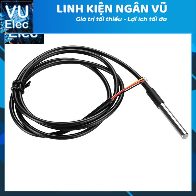 Dây Đo Nhiệt Độ DS18B20 Dài 1 Mét