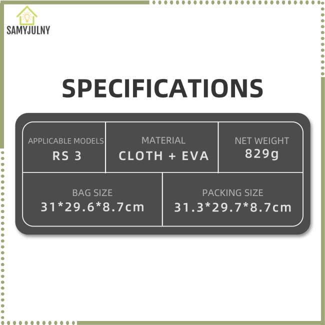 Túi Đựng Bảo Vệ Máy Dji Ronin Rs3 Khi Đi Du Lịch