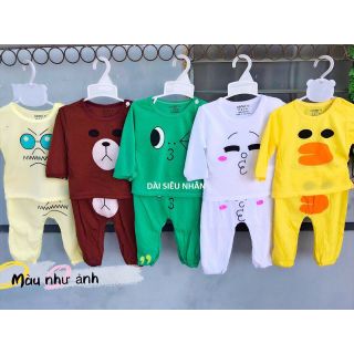 Sét 5 bộ dài tay siêu nhân cho bé