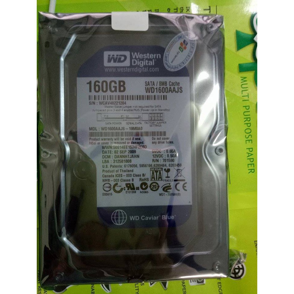 [Kho phụ kiện] ổ cứng hdd seagate, Ổ cứng Western 500GB sata pc