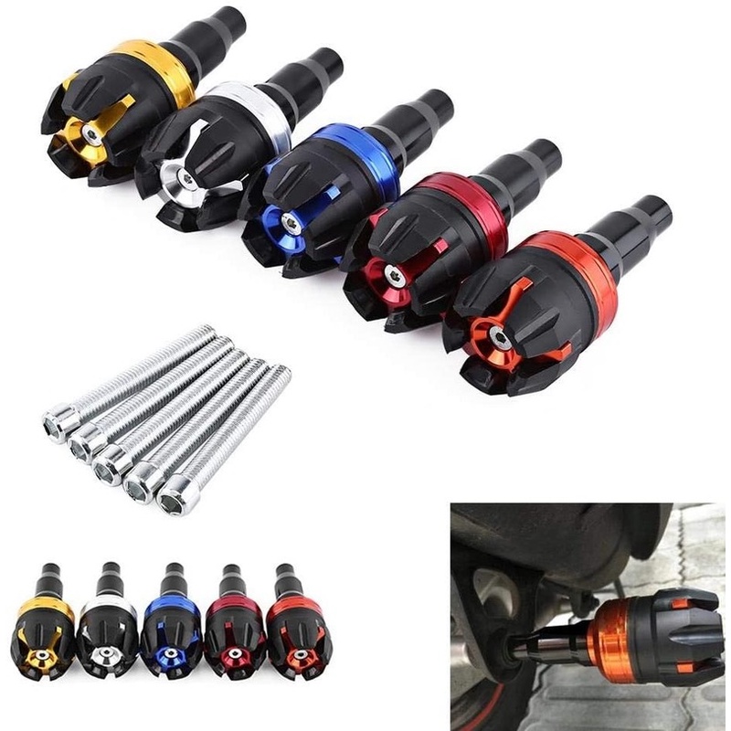 gù chống đỗ, chống ngã trước cho moto, xe máy CNC + nhựa ABS